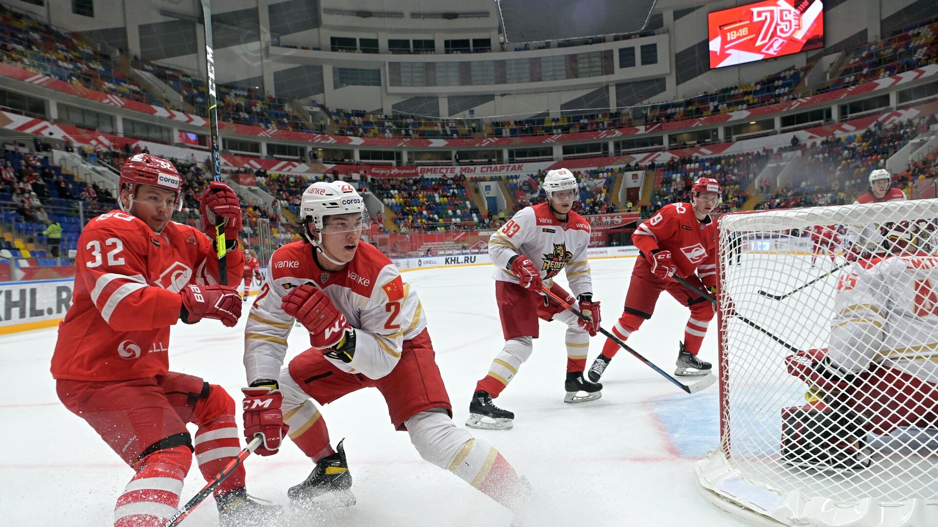 ХК Шанхайские драконы - ХК Спартак