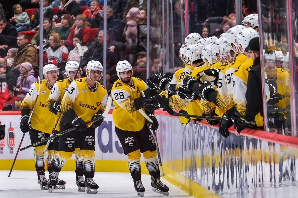 ХК Северсталь - ХК Динамо Мн