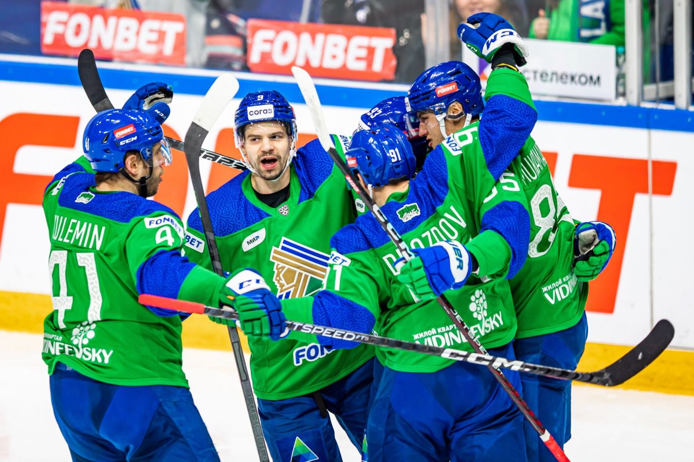 Салават Юлаев — Северсталь